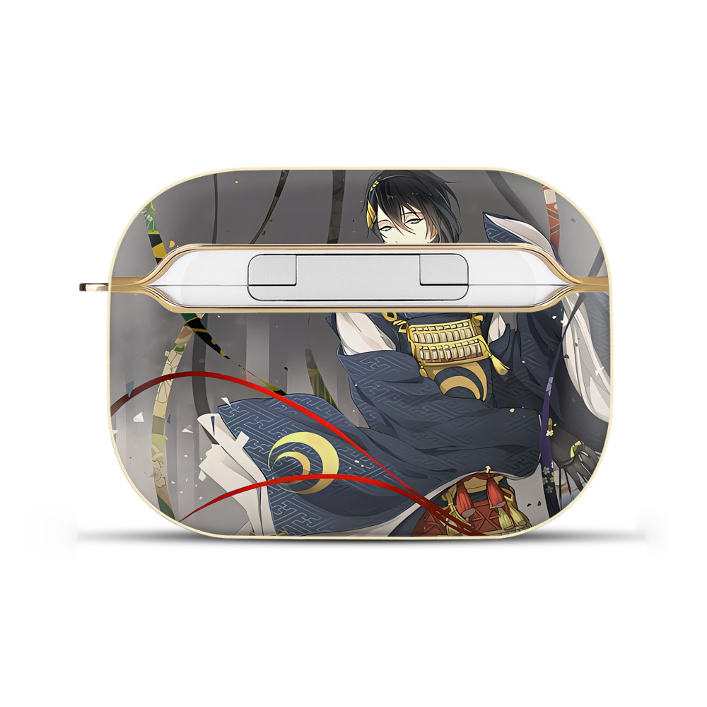 （画像用） 刀剣乱舞 Touken Ranbu 【AirPods Pro用】ハードシェル保護ケース｜耐衝撃・防指紋・カラビナ付き商品仕様