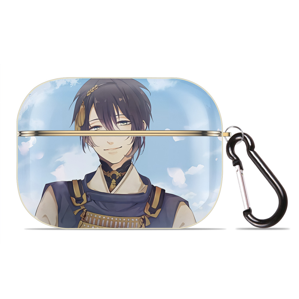 （画像用） 刀剣乱舞 Touken Ranbu 【AirPods Pro用】ハードシェル保護ケース｜耐衝撃・防指紋・カラビナ付き商品仕様