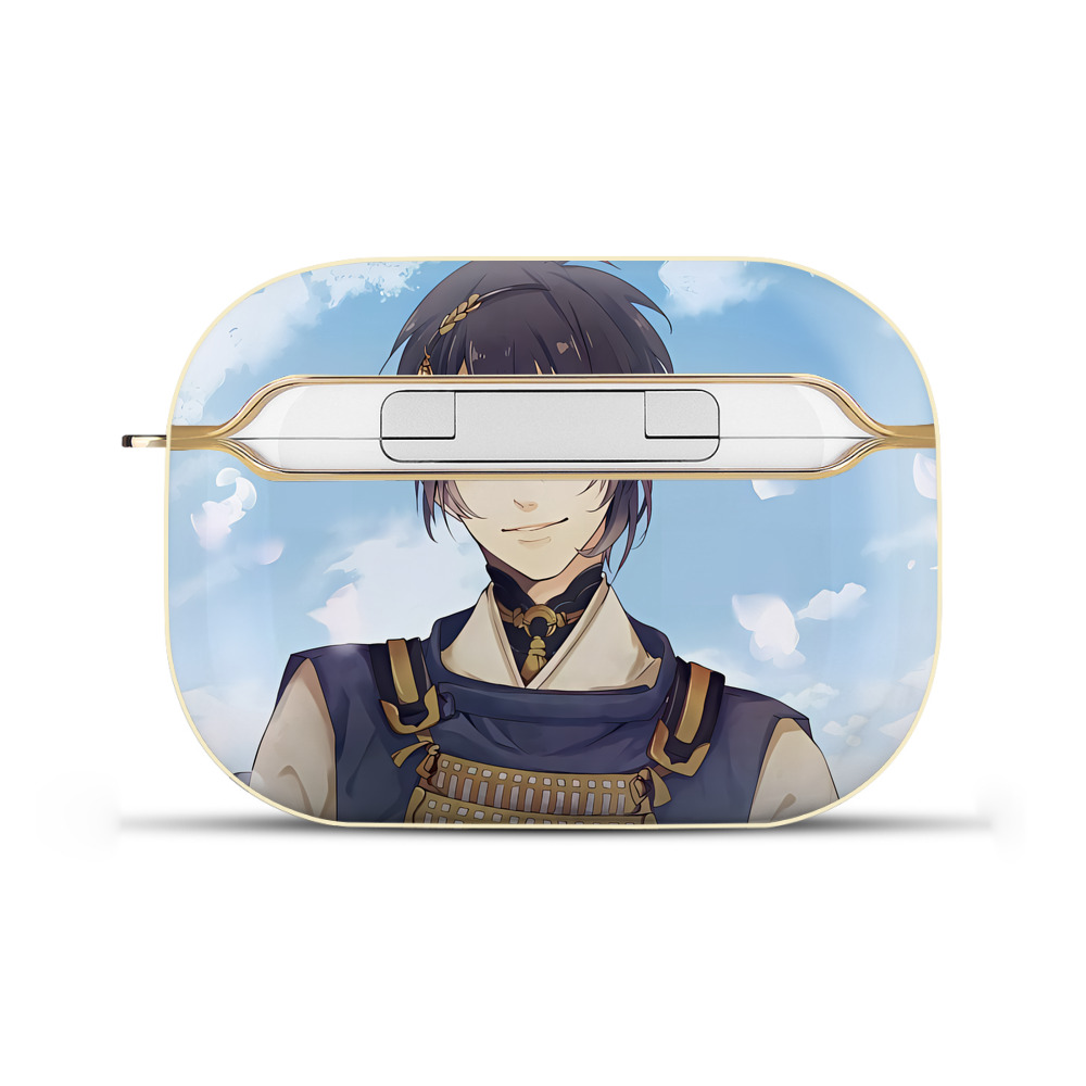 （画像用） 刀剣乱舞 Touken Ranbu 【AirPods Pro用】ハードシェル保護ケース｜耐衝撃・防指紋・カラビナ付き商品仕様