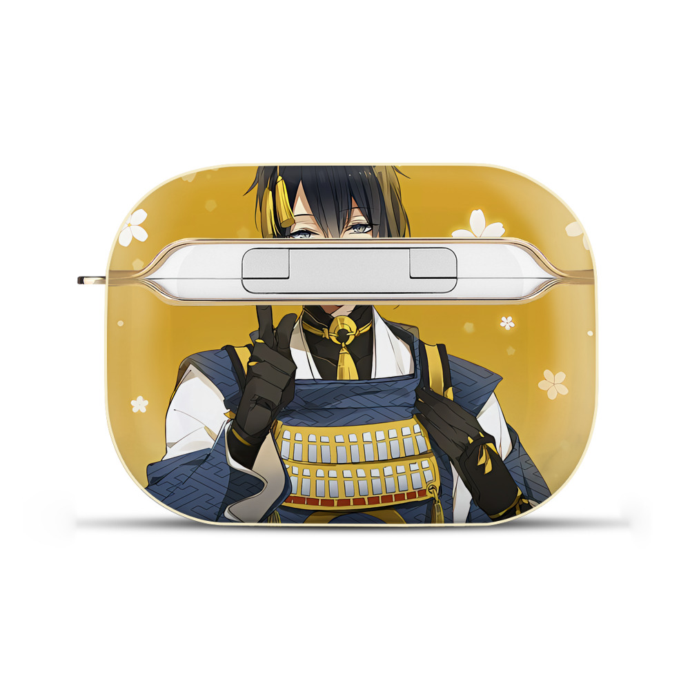 （画像用） 刀剣乱舞 Touken Ranbu 【AirPods Pro用】ハードシェル保護ケース｜耐衝撃・防指紋・カラビナ付き商品仕様