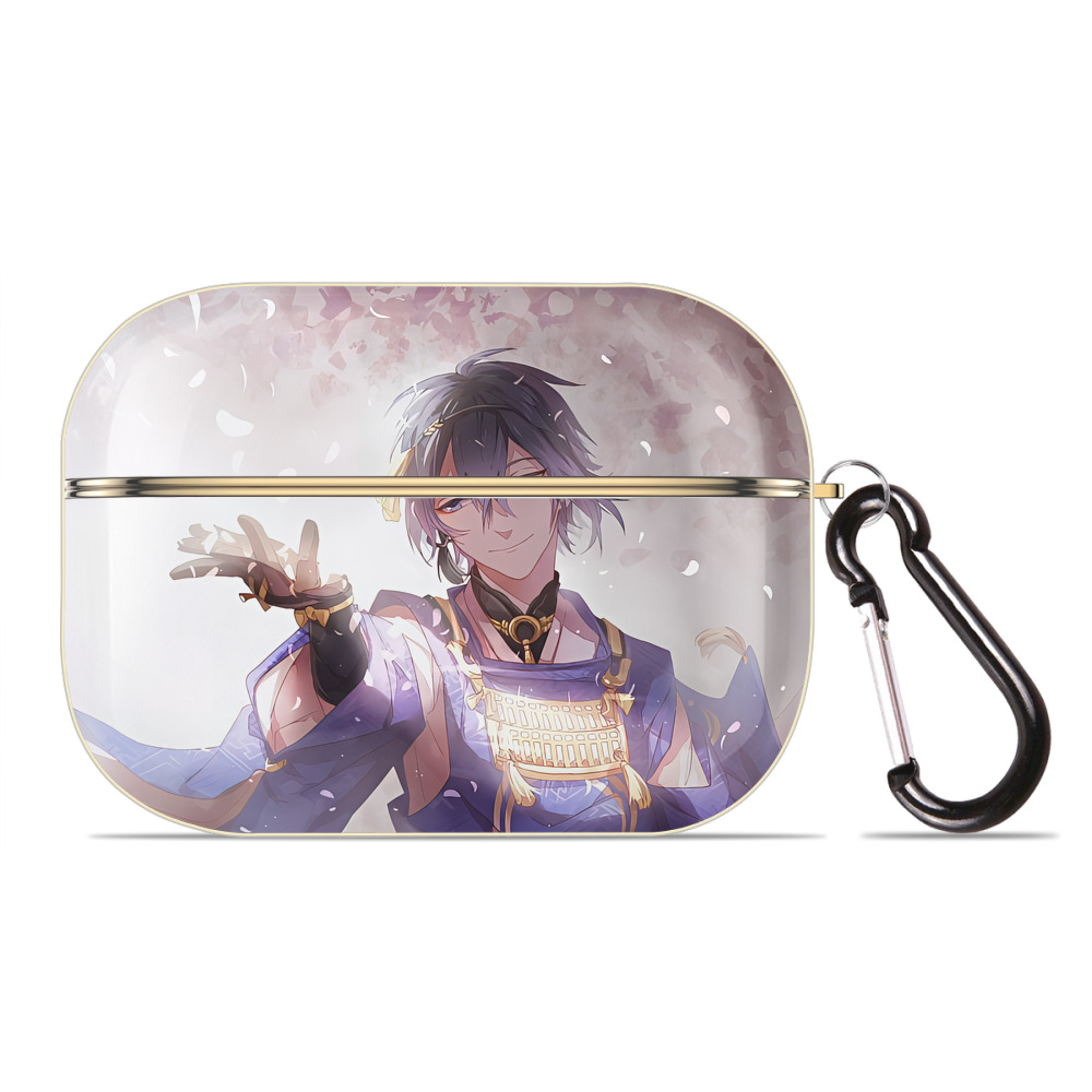 （画像用） 刀剣乱舞 Touken Ranbu 【AirPods Pro用】ハードシェル保護ケース｜耐衝撃・防指紋・カラビナ付き商品仕様