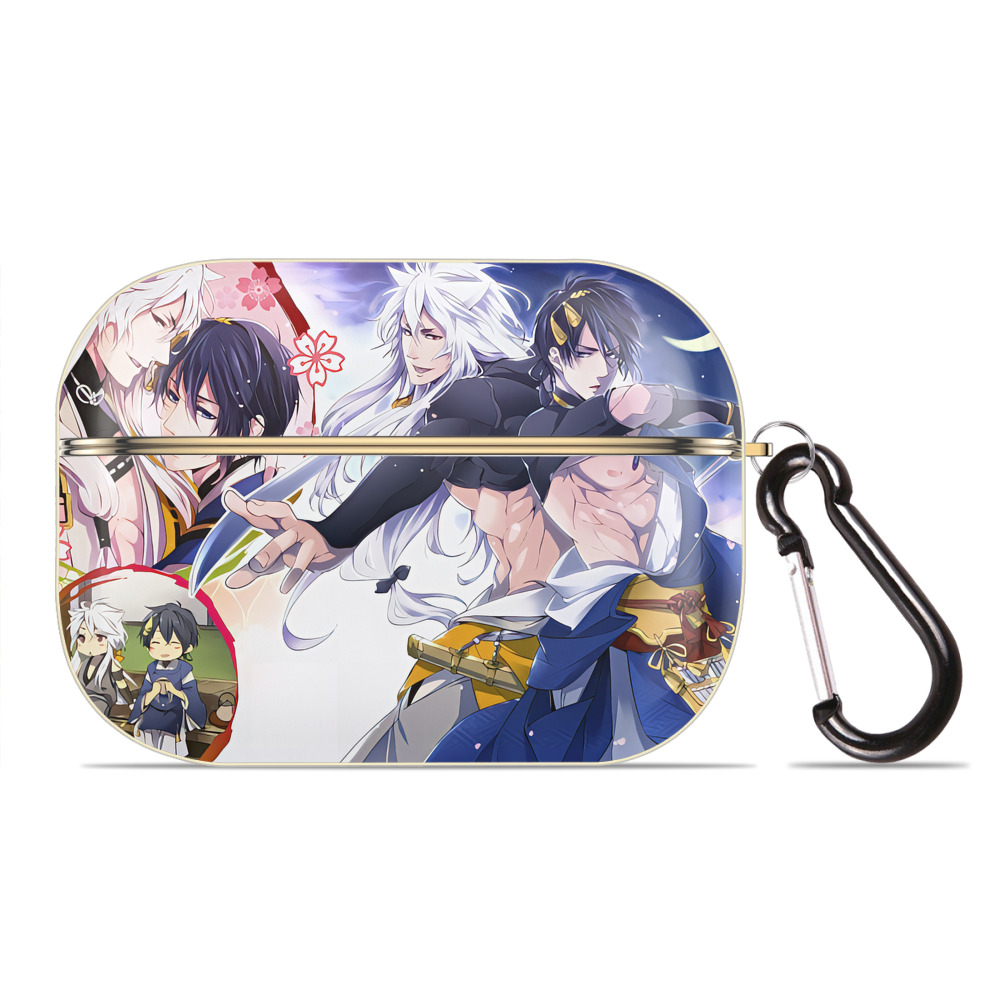 （画像用） 刀剣乱舞 Touken Ranbu 【AirPods Pro用】ハードシェル保護ケース｜耐衝撃・防指紋・カラビナ付き商品仕様