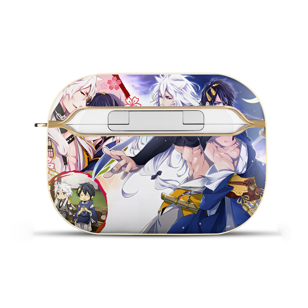 （画像用） 刀剣乱舞 Touken Ranbu 【AirPods Pro用】ハードシェル保護ケース｜耐衝撃・防指紋・カラビナ付き商品仕様