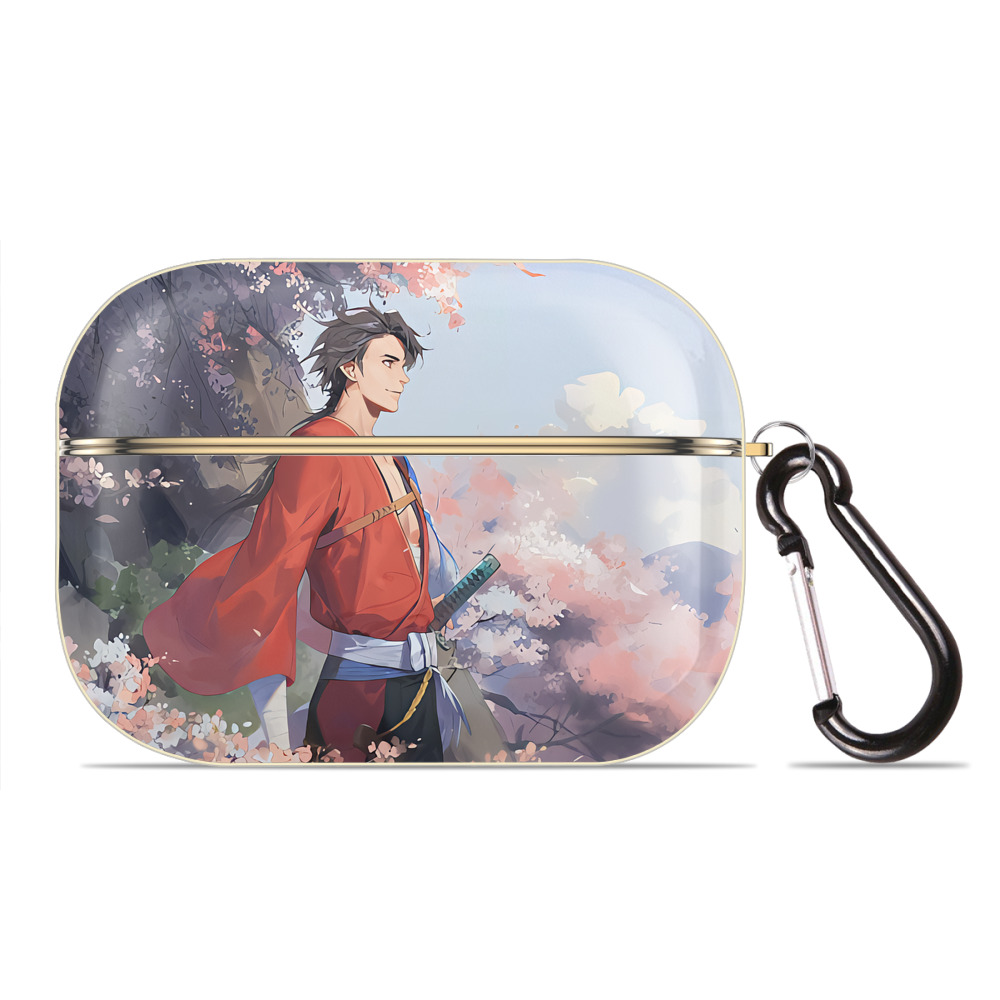 （画像用） 刀剣乱舞 Touken Ranbu 【AirPods Pro用】ハードシェル保護ケース｜耐衝撃・防指紋・カラビナ付き商品仕様