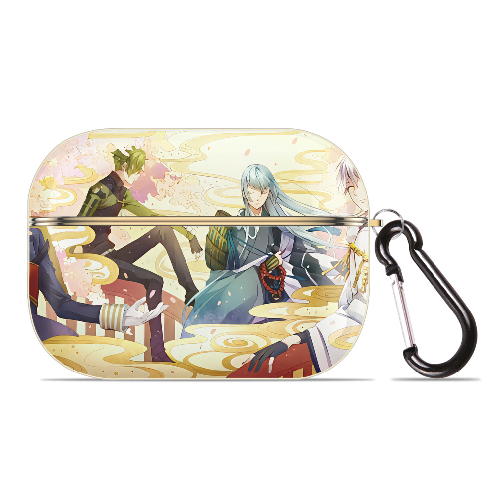 （画像用） 刀剣乱舞 Touken Ranbu 【AirPods Pro用】ハードシェル保護ケース｜耐衝撃・防指紋・カラビナ付き商品仕様