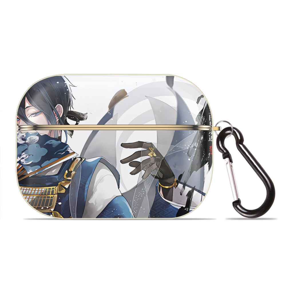 （画像用） 刀剣乱舞 Touken Ranbu 【AirPods Pro用】ハードシェル保護ケース｜耐衝撃・防指紋・カラビナ付き商品仕様