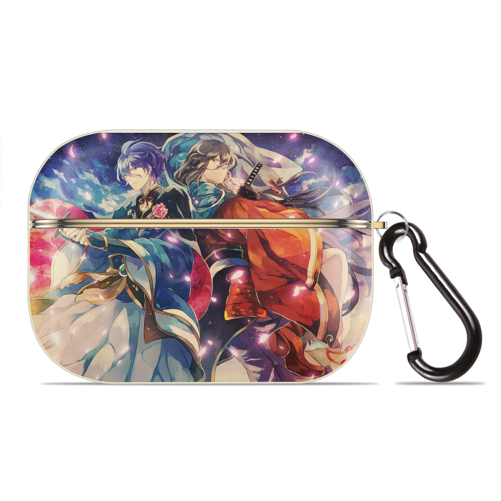 （画像用） 刀剣乱舞 Touken Ranbu 【AirPods Pro用】ハードシェル保護ケース｜耐衝撃・防指紋・カラビナ付き商品仕様