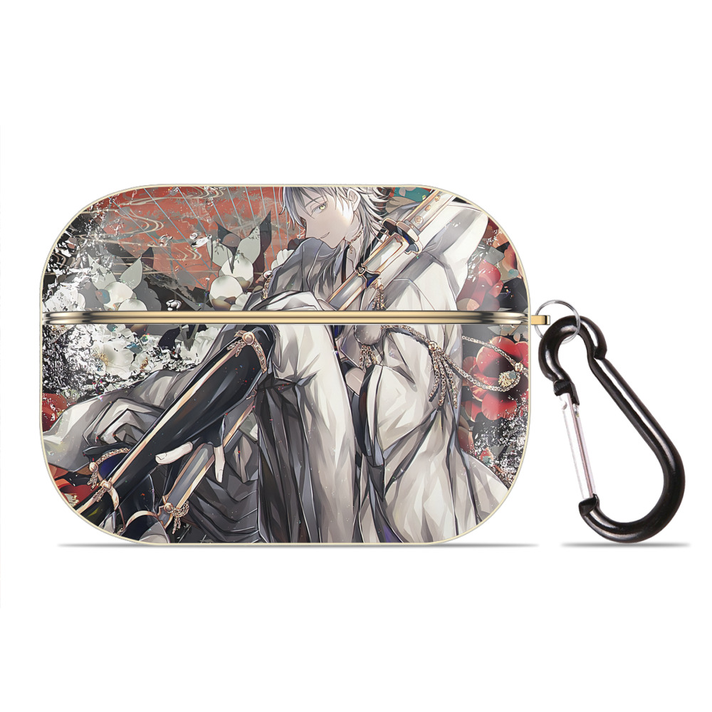 （画像用） 刀剣乱舞 Touken Ranbu 【AirPods Pro用】ハードシェル保護ケース｜耐衝撃・防指紋・カラビナ付き商品仕様