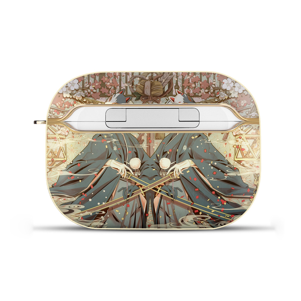 （画像用） 刀剣乱舞 Touken Ranbu 【AirPods Pro用】ハードシェル保護ケース｜耐衝撃・防指紋・カラビナ付き商品仕様
