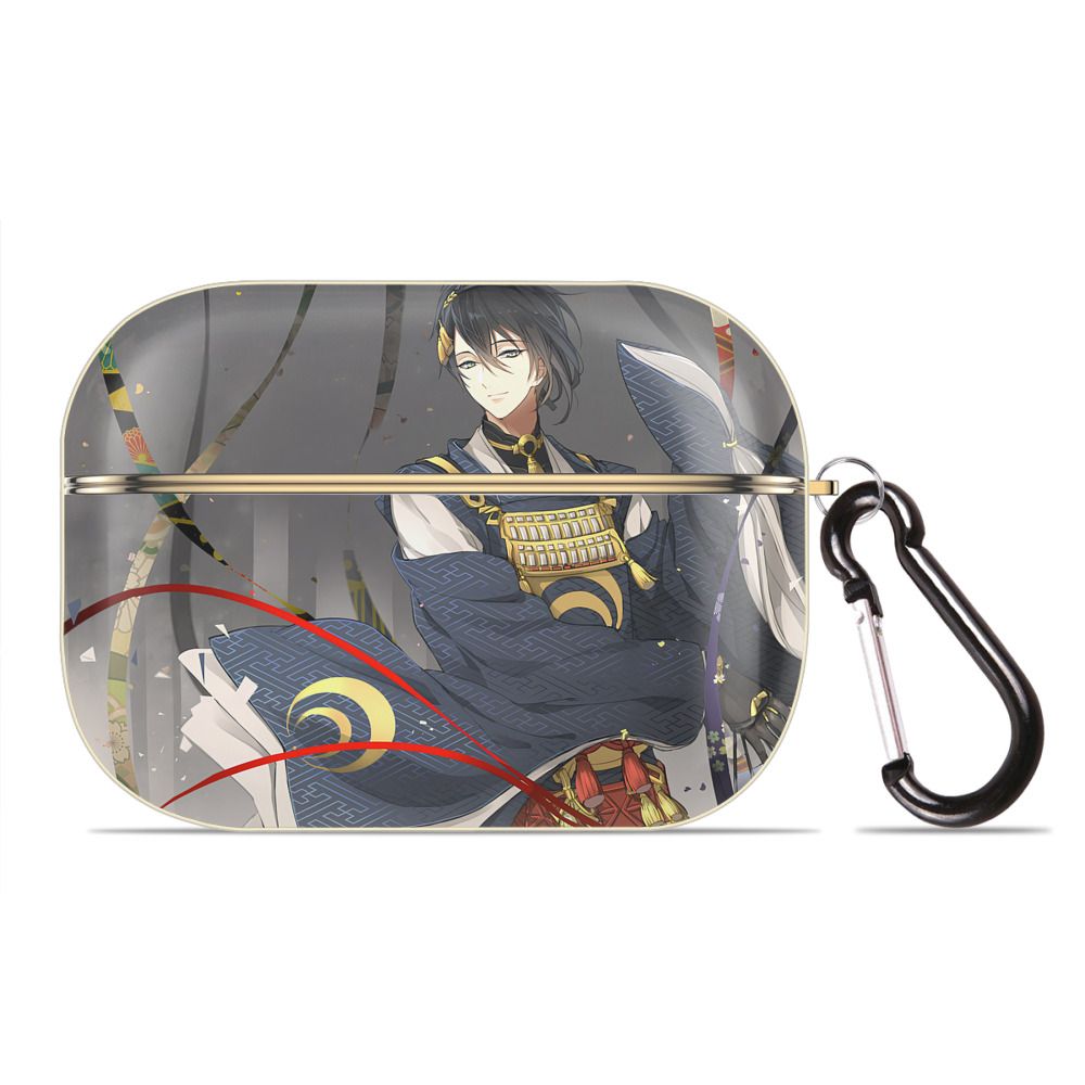 （画像用） 刀剣乱舞 Touken Ranbu 【AirPods Pro用】ハードシェル保護ケース｜耐衝撃・防指紋・カラビナ付き商品仕様