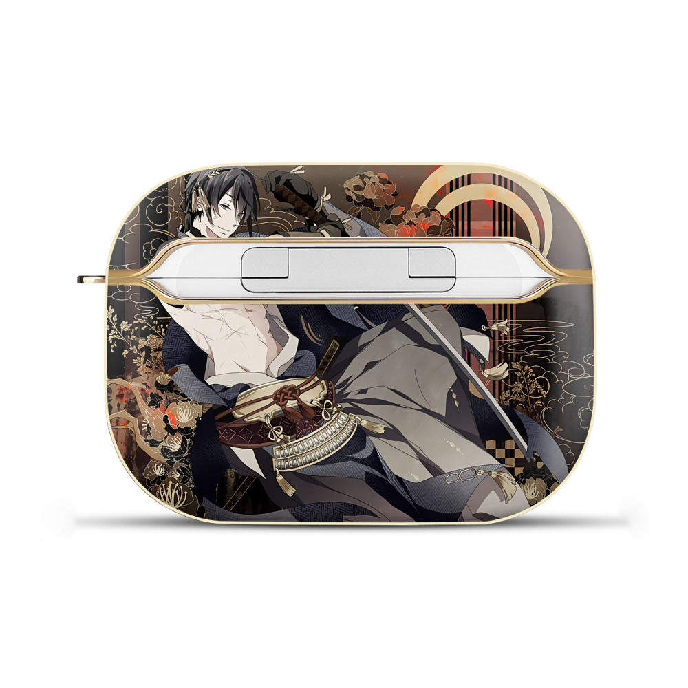 （画像用） 刀剣乱舞 Touken Ranbu 【AirPods Pro用】ハードシェル保護ケース｜耐衝撃・防指紋・カラビナ付き商品仕様