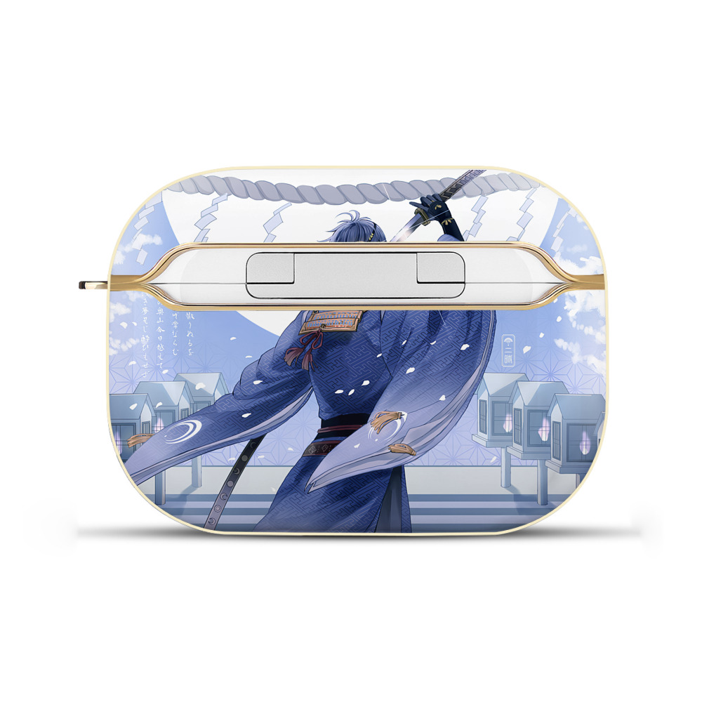 （画像用） 刀剣乱舞 Touken Ranbu 【AirPods Pro用】ハードシェル保護ケース｜耐衝撃・防指紋・カラビナ付き商品仕様