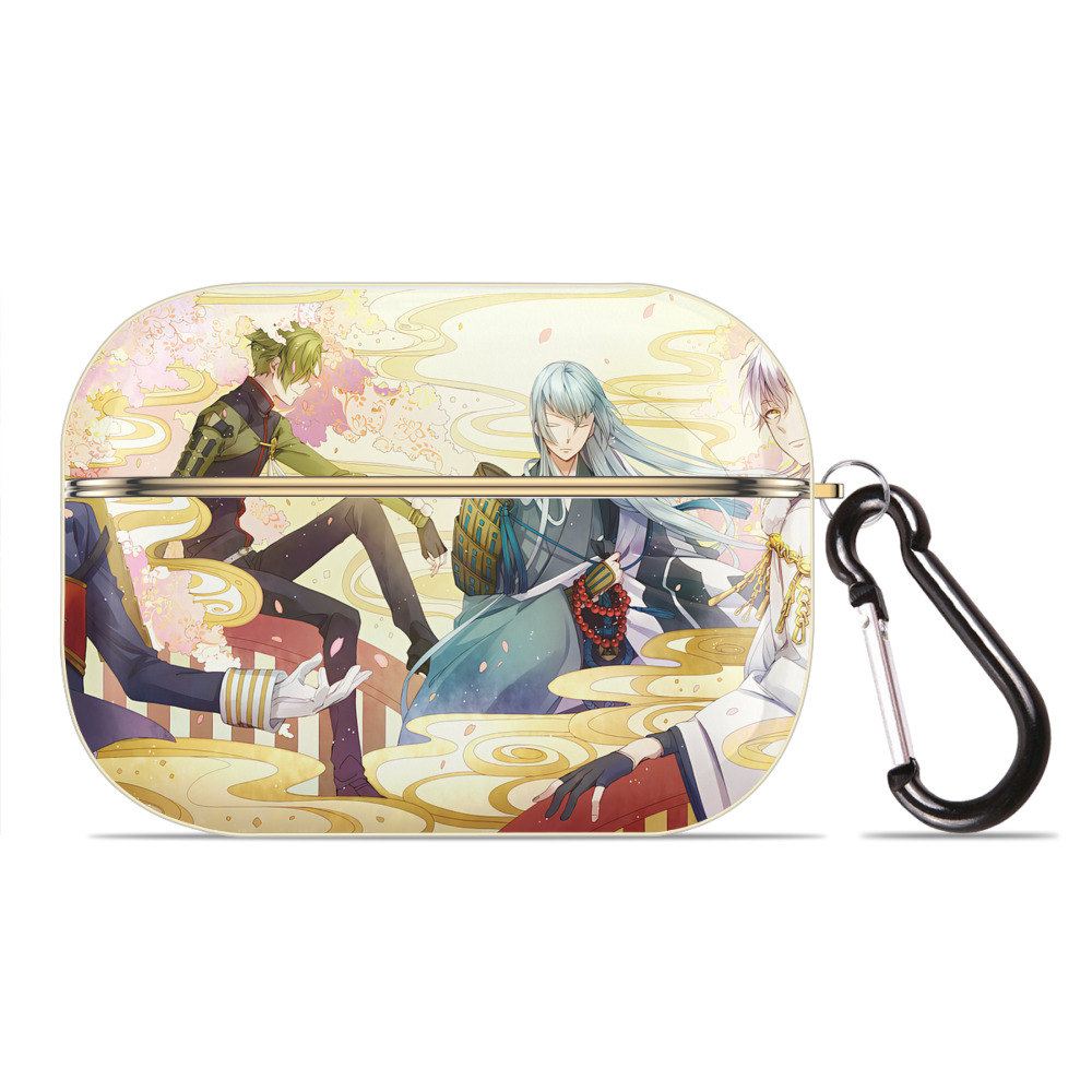 （画像用） 刀剣乱舞 Touken Ranbu 【AirPods Pro用】ハードシェル保護ケース｜耐衝撃・防指紋・カラビナ付き商品仕様