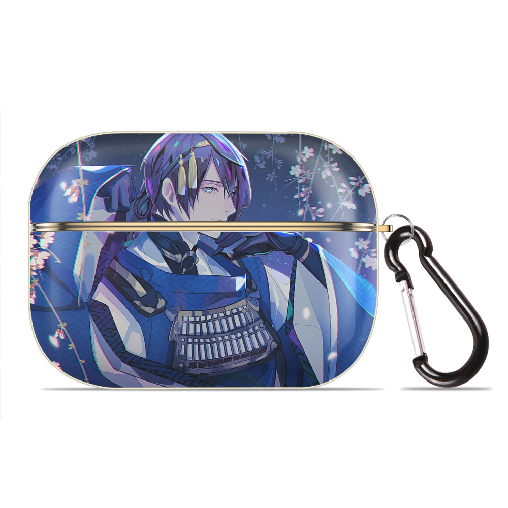 （画像用） 刀剣乱舞 Touken Ranbu 【AirPods Pro用】ハードシェル保護ケース｜耐衝撃・防指紋・カラビナ付き商品仕様