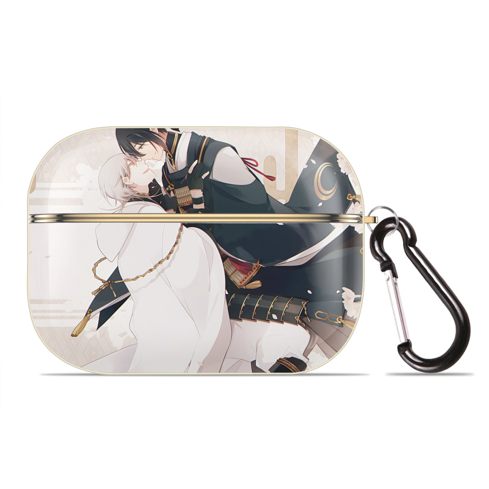 （画像用） 刀剣乱舞 Touken Ranbu 【AirPods Pro用】ハードシェル保護ケース｜耐衝撃・防指紋・カラビナ付き商品仕様