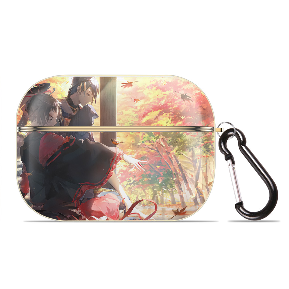 （画像用） 刀剣乱舞 Touken Ranbu 【AirPods Pro用】ハードシェル保護ケース｜耐衝撃・防指紋・カラビナ付き商品仕様
