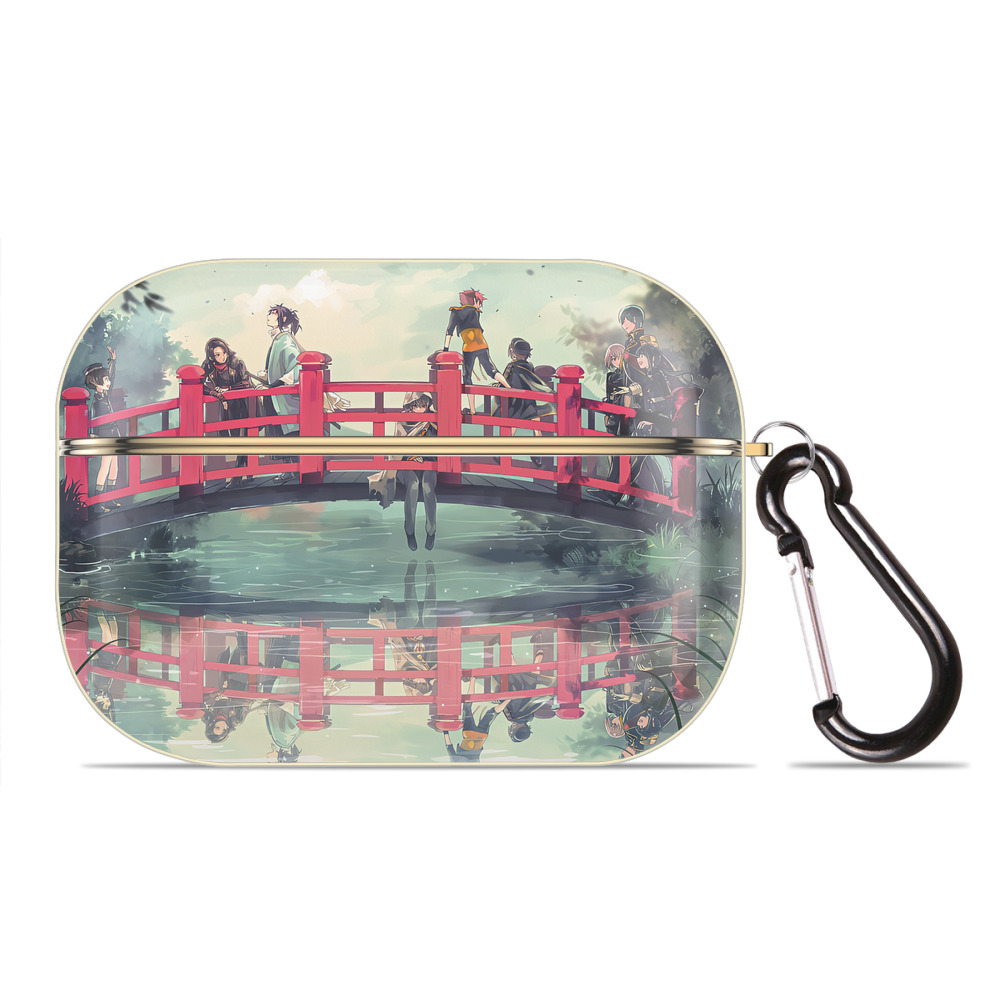 （画像用） 刀剣乱舞 Touken Ranbu 【AirPods Pro用】ハードシェル保護ケース｜耐衝撃・防指紋・カラビナ付き商品仕様