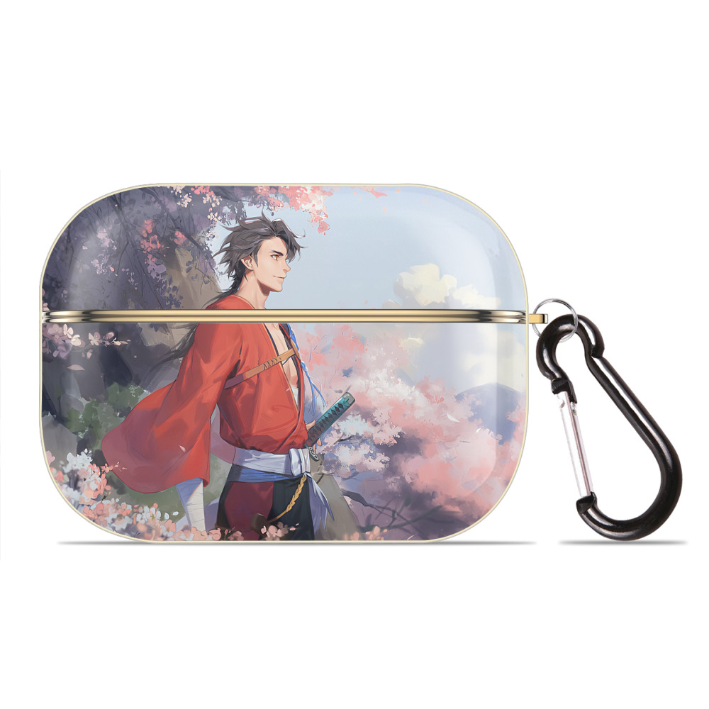 （画像用） 刀剣乱舞 Touken Ranbu 【AirPods Pro用】ハードシェル保護ケース｜耐衝撃・防指紋・カラビナ付き商品仕様