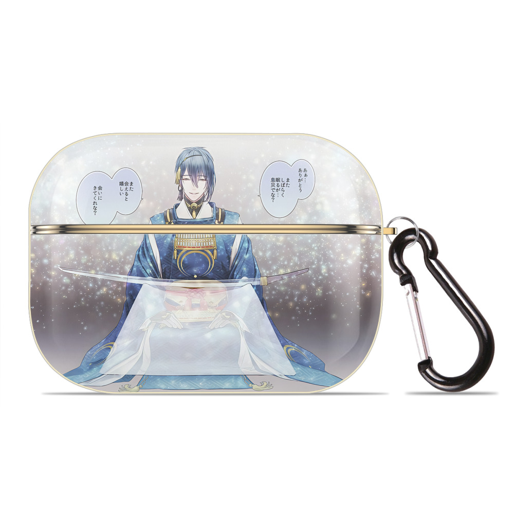（画像用） 刀剣乱舞 Touken Ranbu 【AirPods Pro用】ハードシェル保護ケース｜耐衝撃・防指紋・カラビナ付き商品仕様