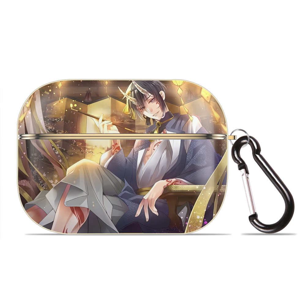 （画像用） 刀剣乱舞 Touken Ranbu 【AirPods Pro用】ハードシェル保護ケース｜耐衝撃・防指紋・カラビナ付き商品仕様