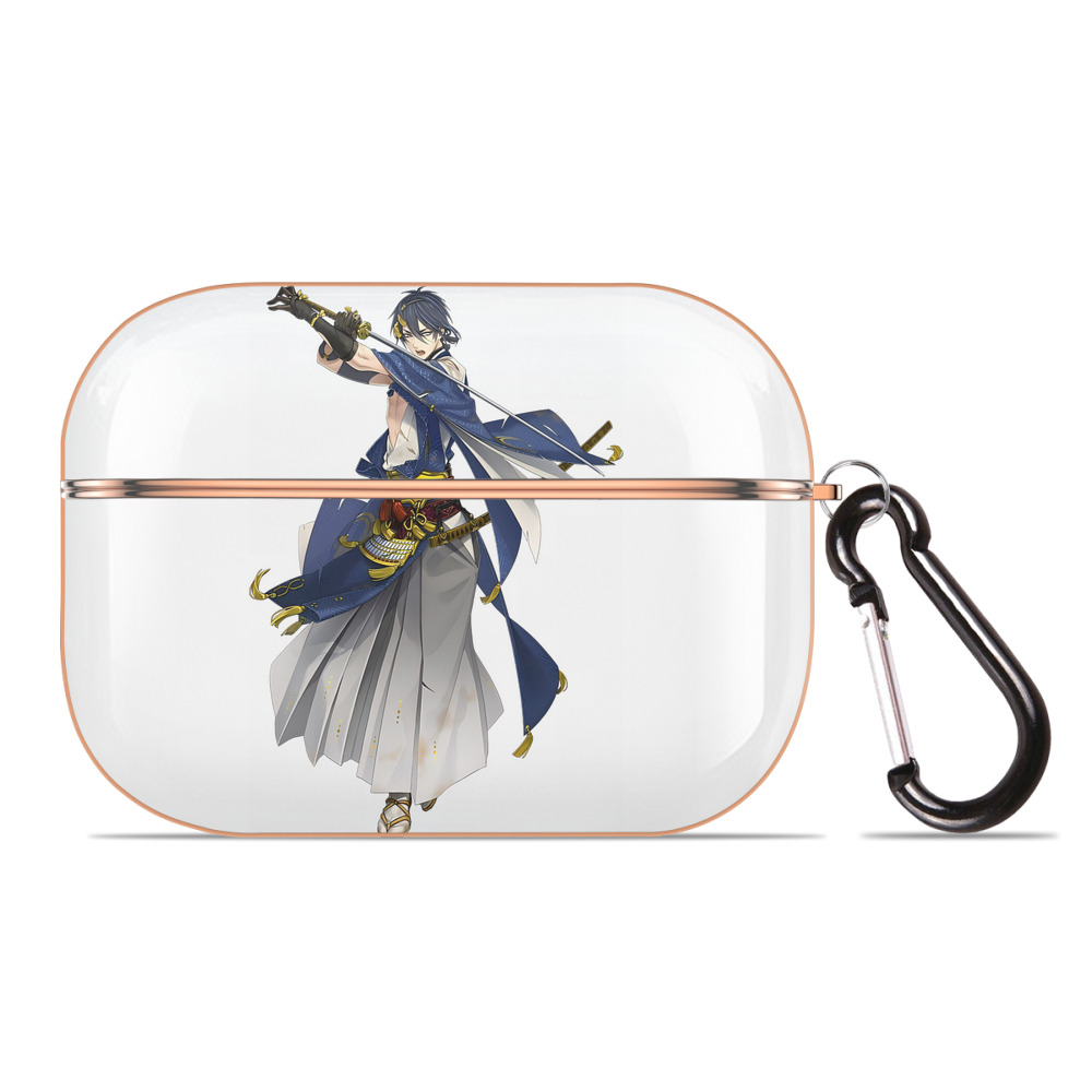 （画像用） 刀剣乱舞 Touken Ranbu 【AirPods Pro用】ハードシェル保護ケース｜耐衝撃・防指紋・カラビナ付き商品仕様