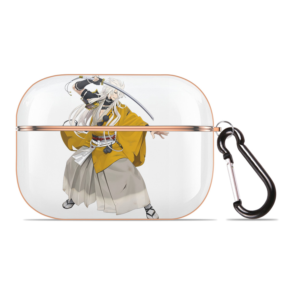 （画像用） 刀剣乱舞 Touken Ranbu 【AirPods Pro用】ハードシェル保護ケース｜耐衝撃・防指紋・カラビナ付き商品仕様
