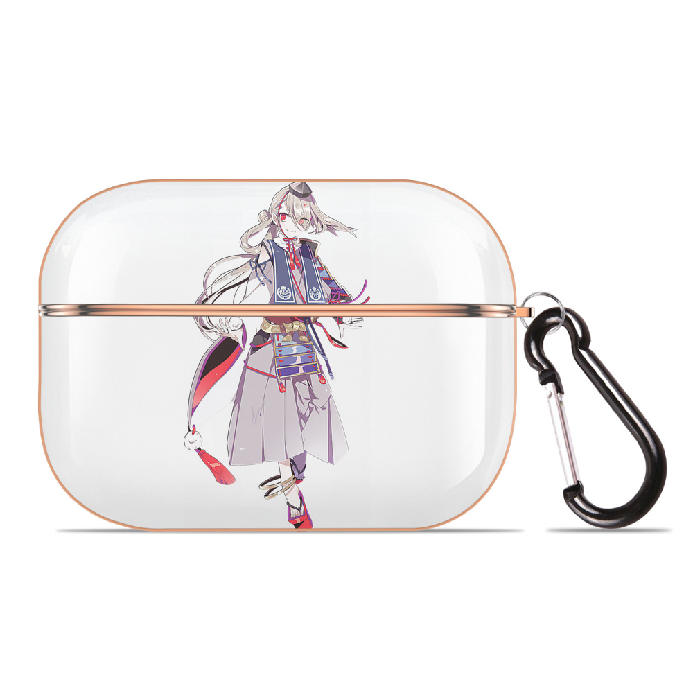 （画像用） 刀剣乱舞 Touken Ranbu 【AirPods Pro用】ハードシェル保護ケース｜耐衝撃・防指紋・カラビナ付き商品仕様