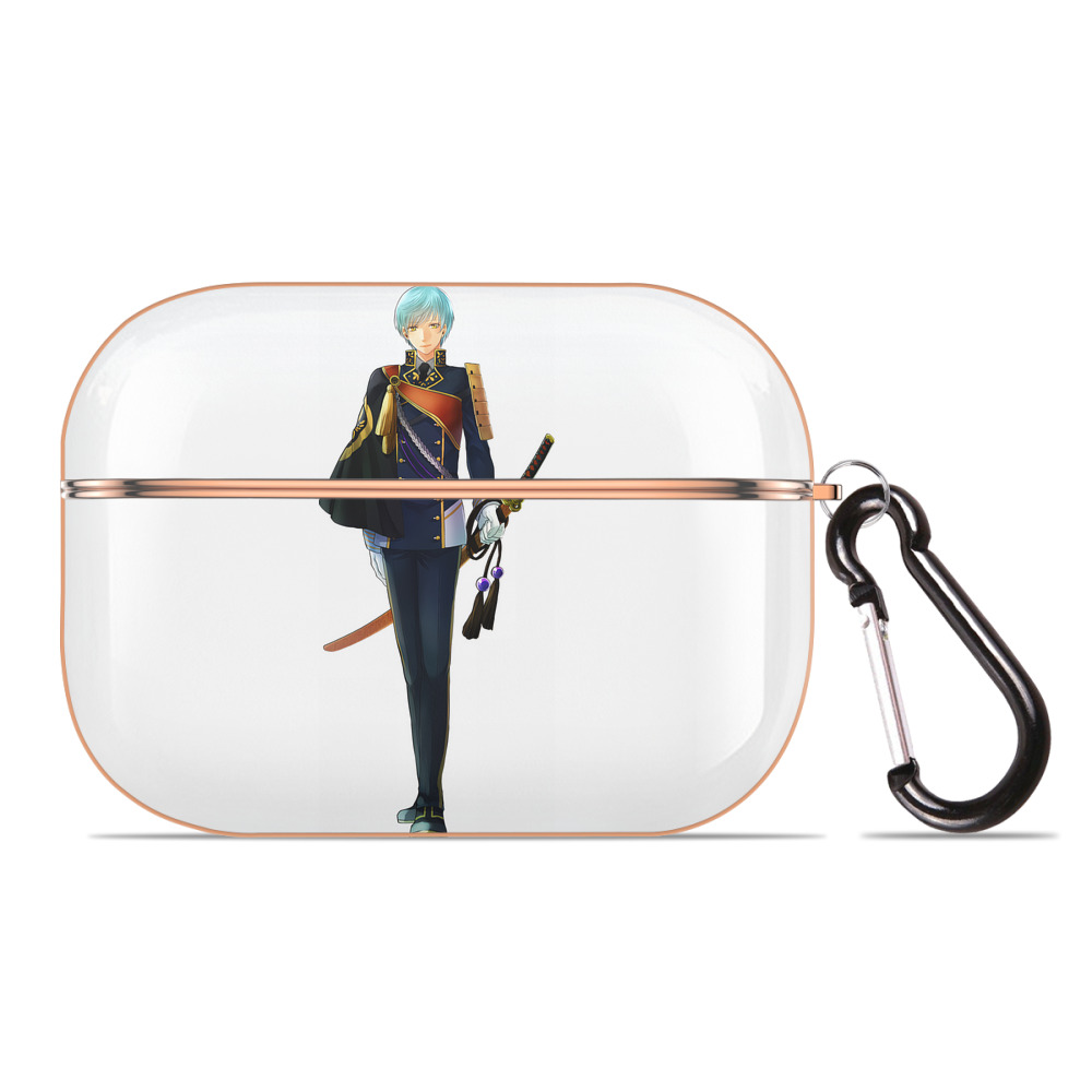 （画像用） 刀剣乱舞 Touken Ranbu 【AirPods Pro用】ハードシェル保護ケース｜耐衝撃・防指紋・カラビナ付き商品仕様