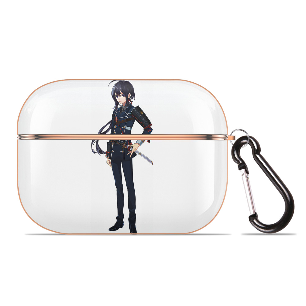 （画像用） 刀剣乱舞 Touken Ranbu 【AirPods Pro用】ハードシェル保護ケース｜耐衝撃・防指紋・カラビナ付き商品仕様