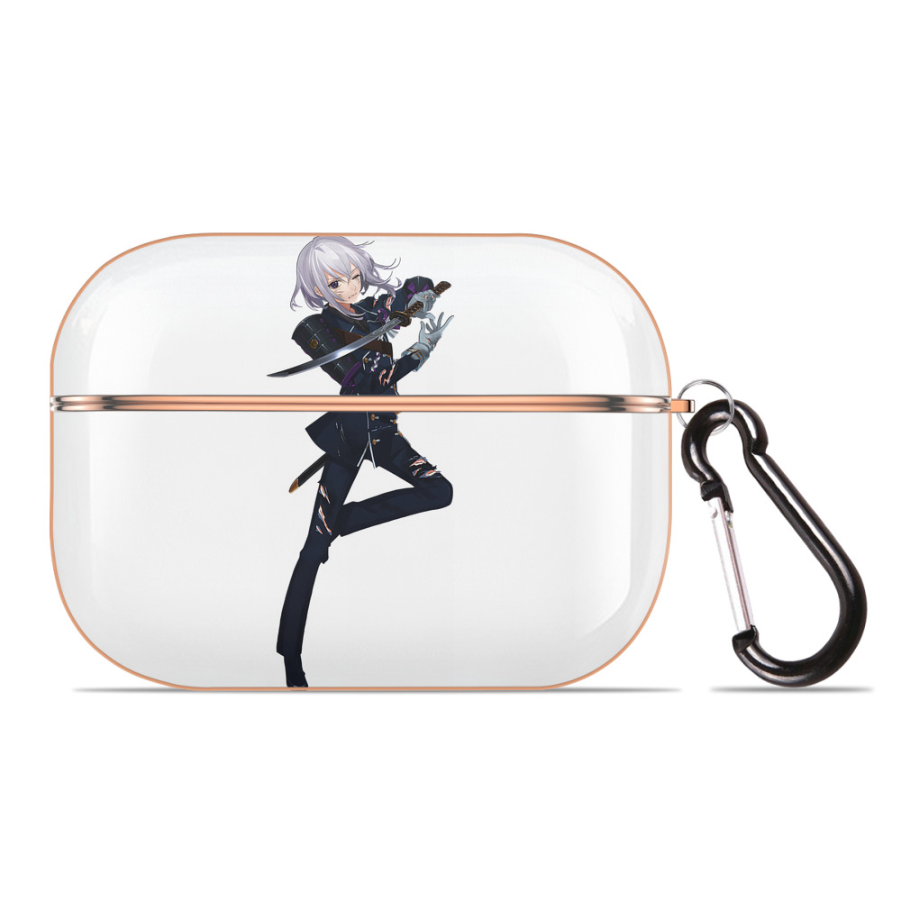 （画像用） 刀剣乱舞 Touken Ranbu 【AirPods Pro用】ハードシェル保護ケース｜耐衝撃・防指紋・カラビナ付き商品仕様