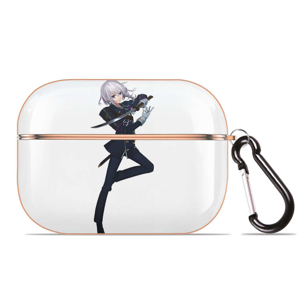 （画像用） 刀剣乱舞 Touken Ranbu 【AirPods Pro用】ハードシェル保護ケース｜耐衝撃・防指紋・カラビナ付き商品仕様