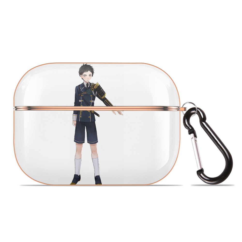 （画像用） 刀剣乱舞 Touken Ranbu 【AirPods Pro用】ハードシェル保護ケース｜耐衝撃・防指紋・カラビナ付き商品仕様