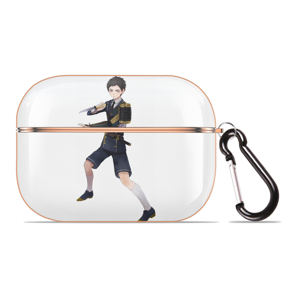（画像用） 刀剣乱舞 Touken Ranbu 【AirPods Pro用】ハードシェル保護ケース｜耐衝撃・防指紋・カラビナ付き商品仕様