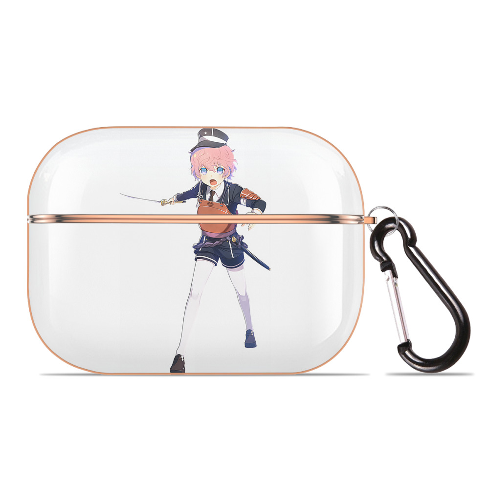 （画像用） 刀剣乱舞 Touken Ranbu 【AirPods Pro用】ハードシェル保護ケース｜耐衝撃・防指紋・カラビナ付き商品仕様