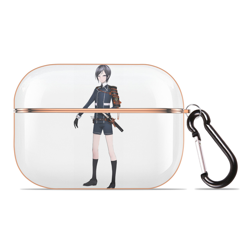 （画像用） 刀剣乱舞 Touken Ranbu 【AirPods Pro用】ハードシェル保護ケース｜耐衝撃・防指紋・カラビナ付き商品仕様