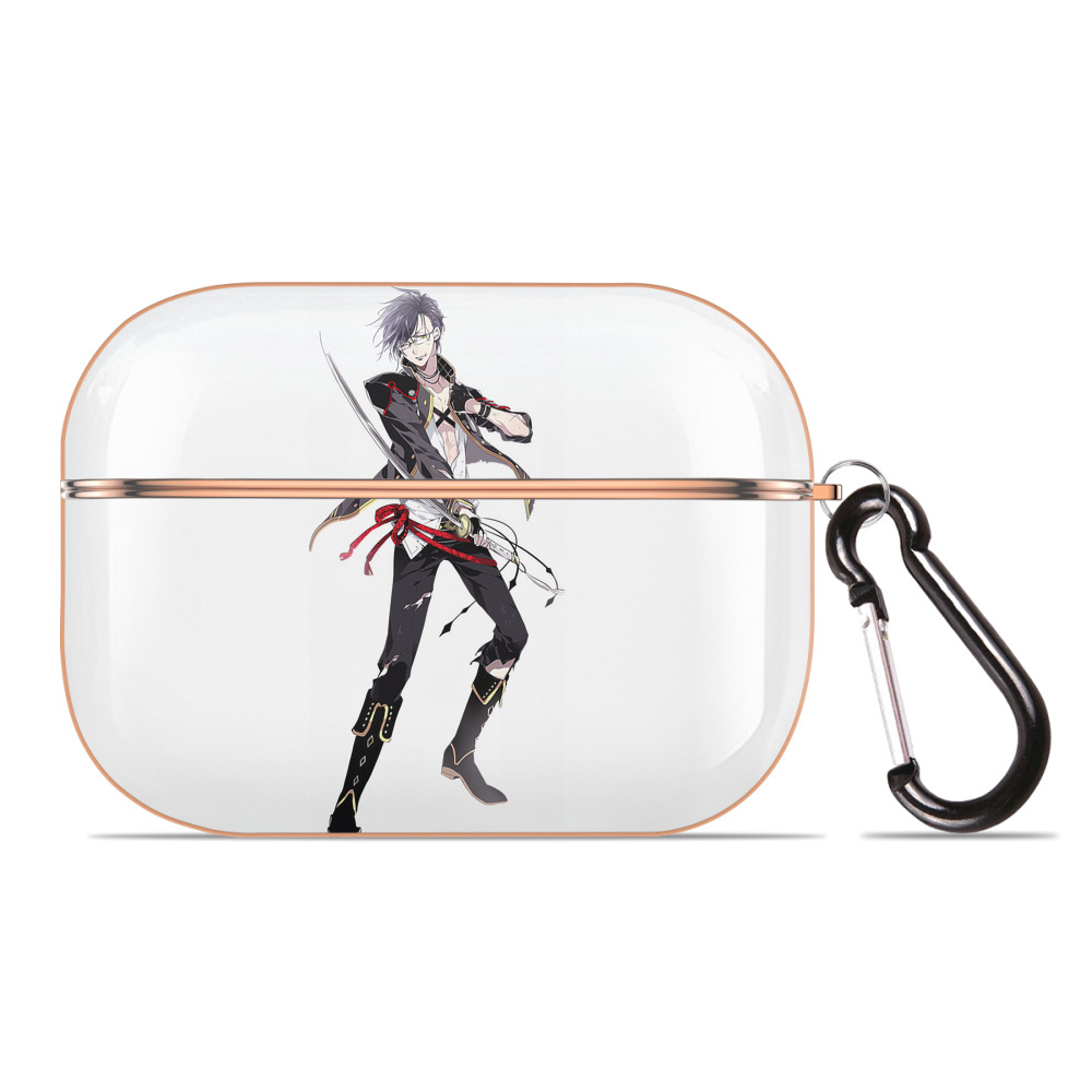 （画像用） 刀剣乱舞 Touken Ranbu 【AirPods Pro用】ハードシェル保護ケース｜耐衝撃・防指紋・カラビナ付き商品仕様