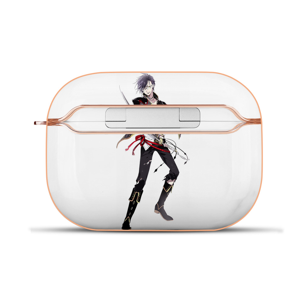 （画像用） 刀剣乱舞 Touken Ranbu 【AirPods Pro用】ハードシェル保護ケース｜耐衝撃・防指紋・カラビナ付き商品仕様