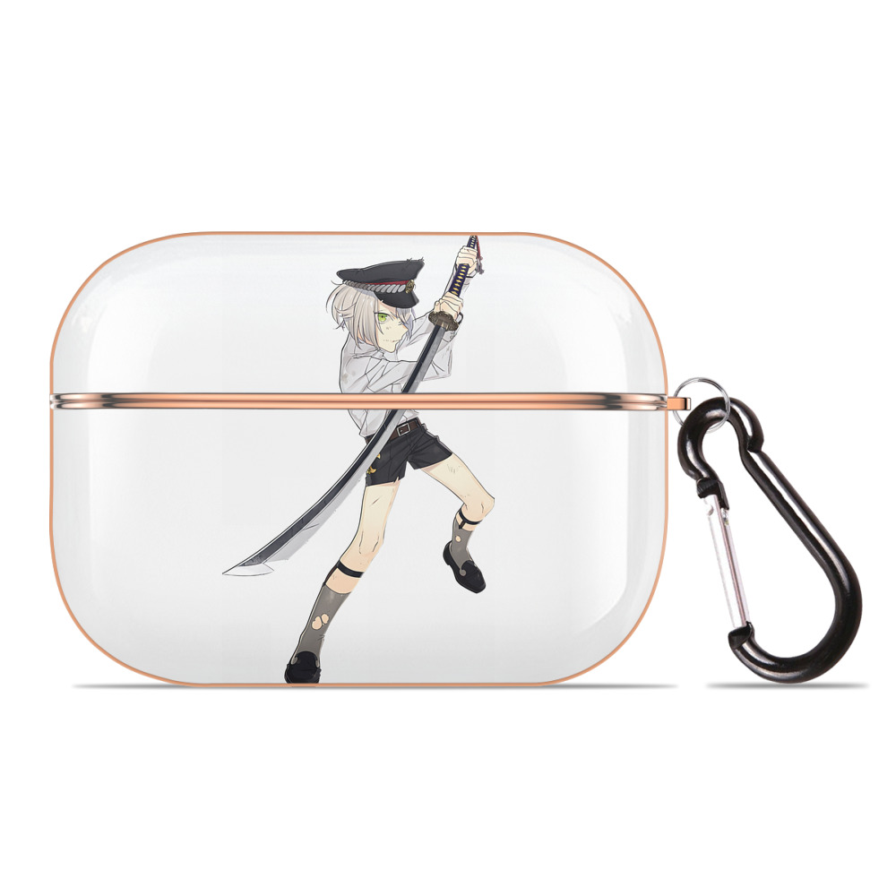 （画像用） 刀剣乱舞 Touken Ranbu 【AirPods Pro用】ハードシェル保護ケース｜耐衝撃・防指紋・カラビナ付き商品仕様