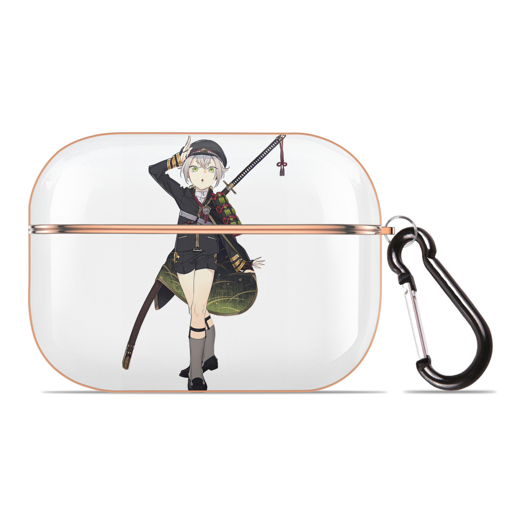 （画像用） 刀剣乱舞 Touken Ranbu 【AirPods Pro用】ハードシェル保護ケース｜耐衝撃・防指紋・カラビナ付き商品仕様
