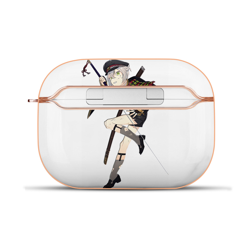 （画像用） 刀剣乱舞 Touken Ranbu 【AirPods Pro用】ハードシェル保護ケース｜耐衝撃・防指紋・カラビナ付き商品仕様