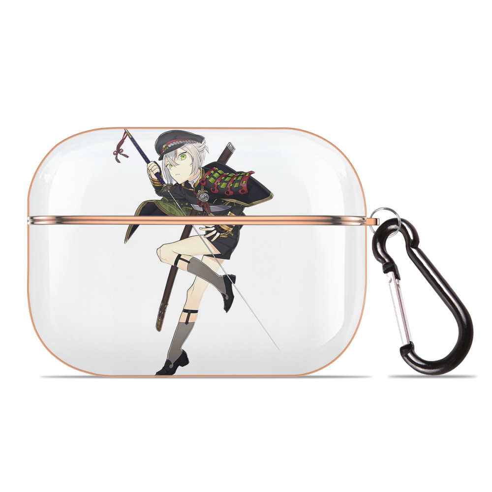 （画像用） 刀剣乱舞 Touken Ranbu 【AirPods Pro用】ハードシェル保護ケース｜耐衝撃・防指紋・カラビナ付き商品仕様