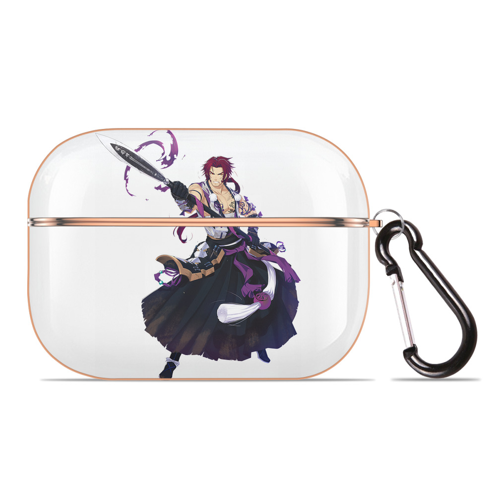 （画像用） 刀剣乱舞 Touken Ranbu 【AirPods Pro用】ハードシェル保護ケース｜耐衝撃・防指紋・カラビナ付き商品仕様