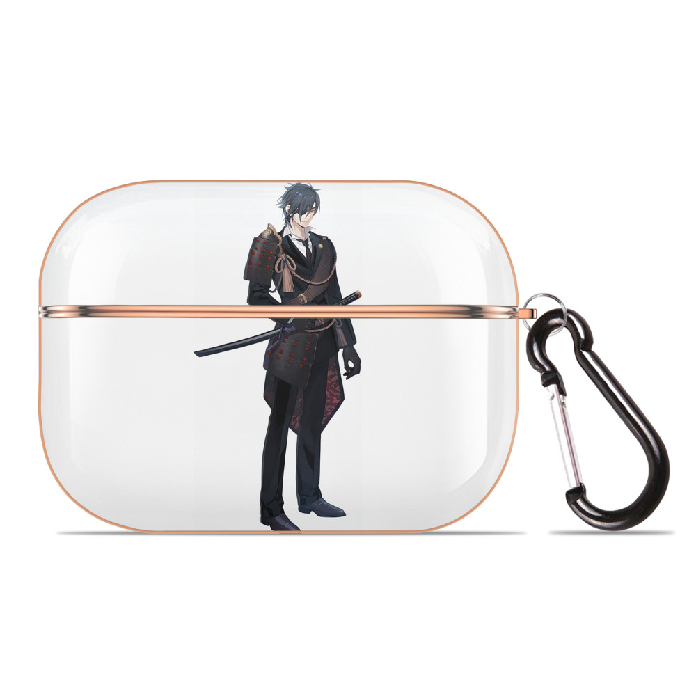 （画像用） 刀剣乱舞 Touken Ranbu 【AirPods Pro用】ハードシェル保護ケース｜耐衝撃・防指紋・カラビナ付き商品仕様