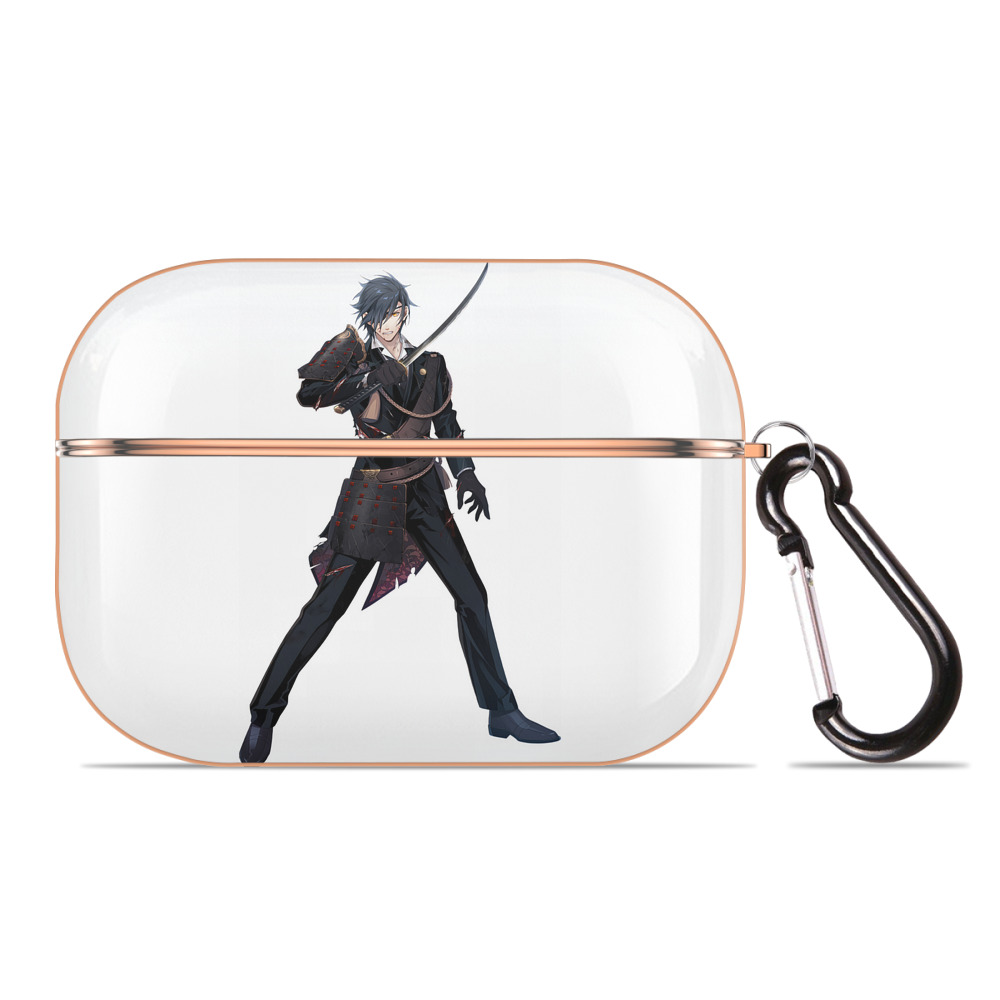 （画像用） 刀剣乱舞 Touken Ranbu 【AirPods Pro用】ハードシェル保護ケース｜耐衝撃・防指紋・カラビナ付き商品仕様