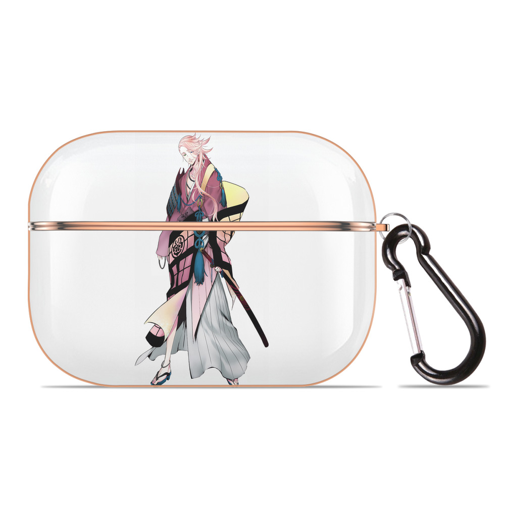 （画像用） 刀剣乱舞 Touken Ranbu 【AirPods Pro用】ハードシェル保護ケース｜耐衝撃・防指紋・カラビナ付き商品仕様
