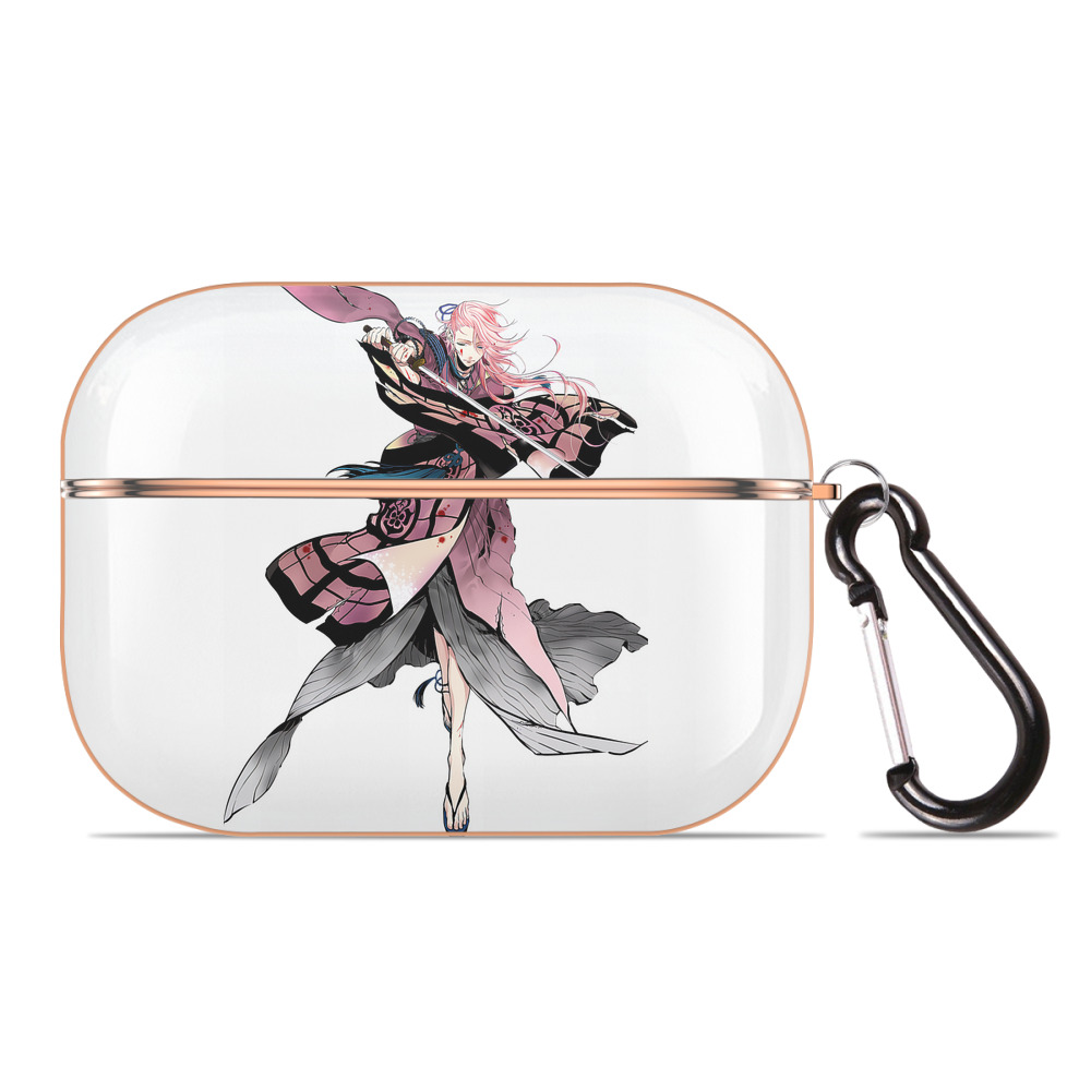 （画像用） 刀剣乱舞 Touken Ranbu 【AirPods Pro用】ハードシェル保護ケース｜耐衝撃・防指紋・カラビナ付き商品仕様