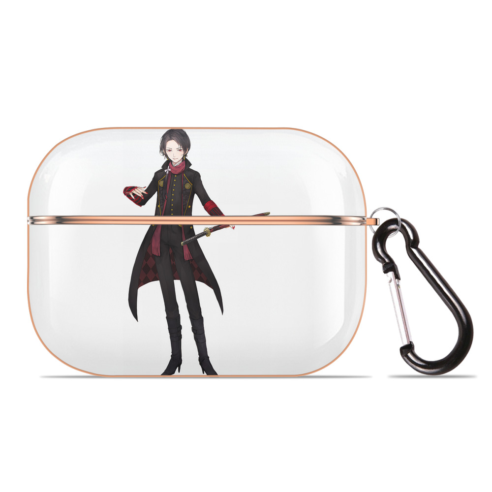 （画像用） 刀剣乱舞 Touken Ranbu 【AirPods Pro用】ハードシェル保護ケース｜耐衝撃・防指紋・カラビナ付き商品仕様