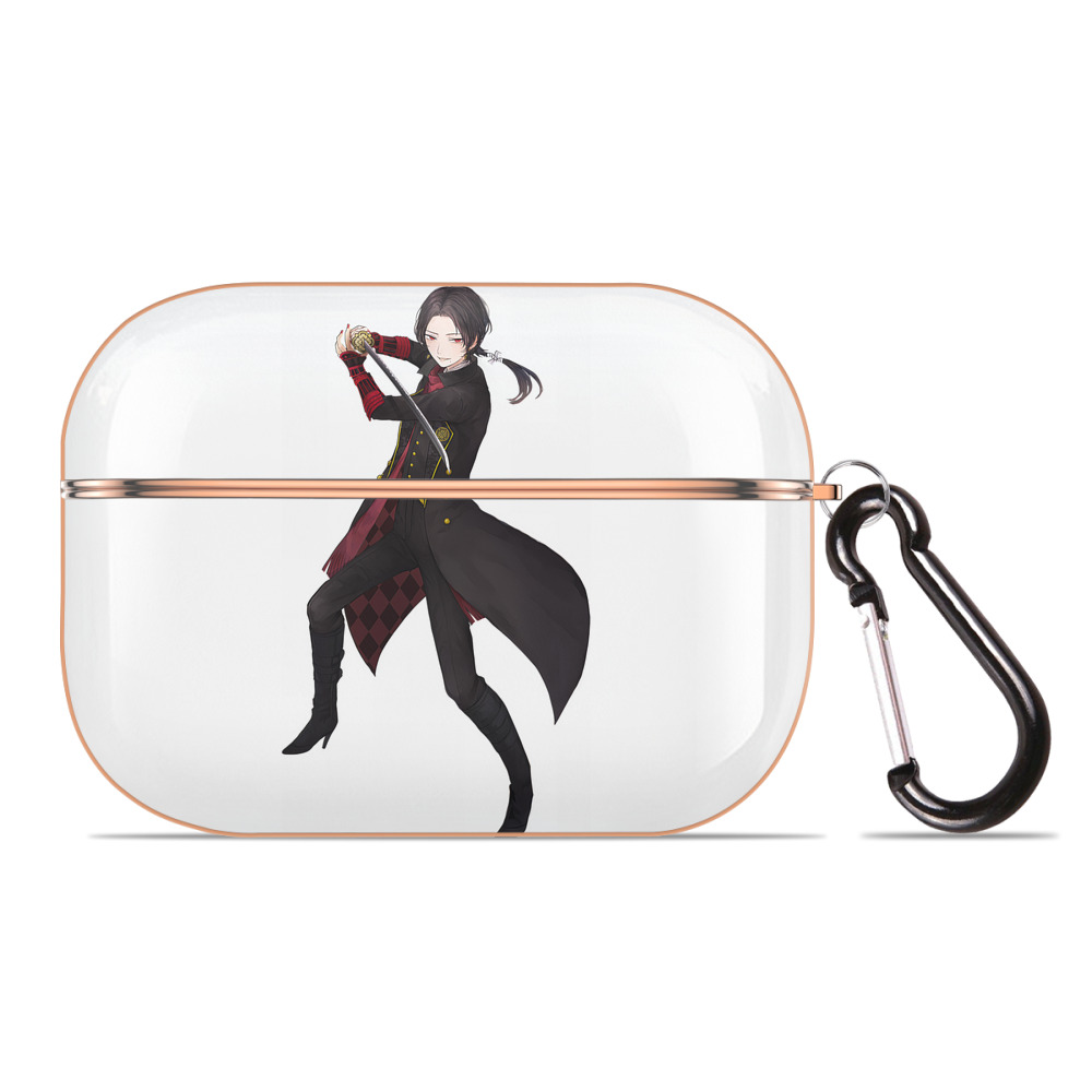 （画像用） 刀剣乱舞 Touken Ranbu 【AirPods Pro用】ハードシェル保護ケース｜耐衝撃・防指紋・カラビナ付き商品仕様