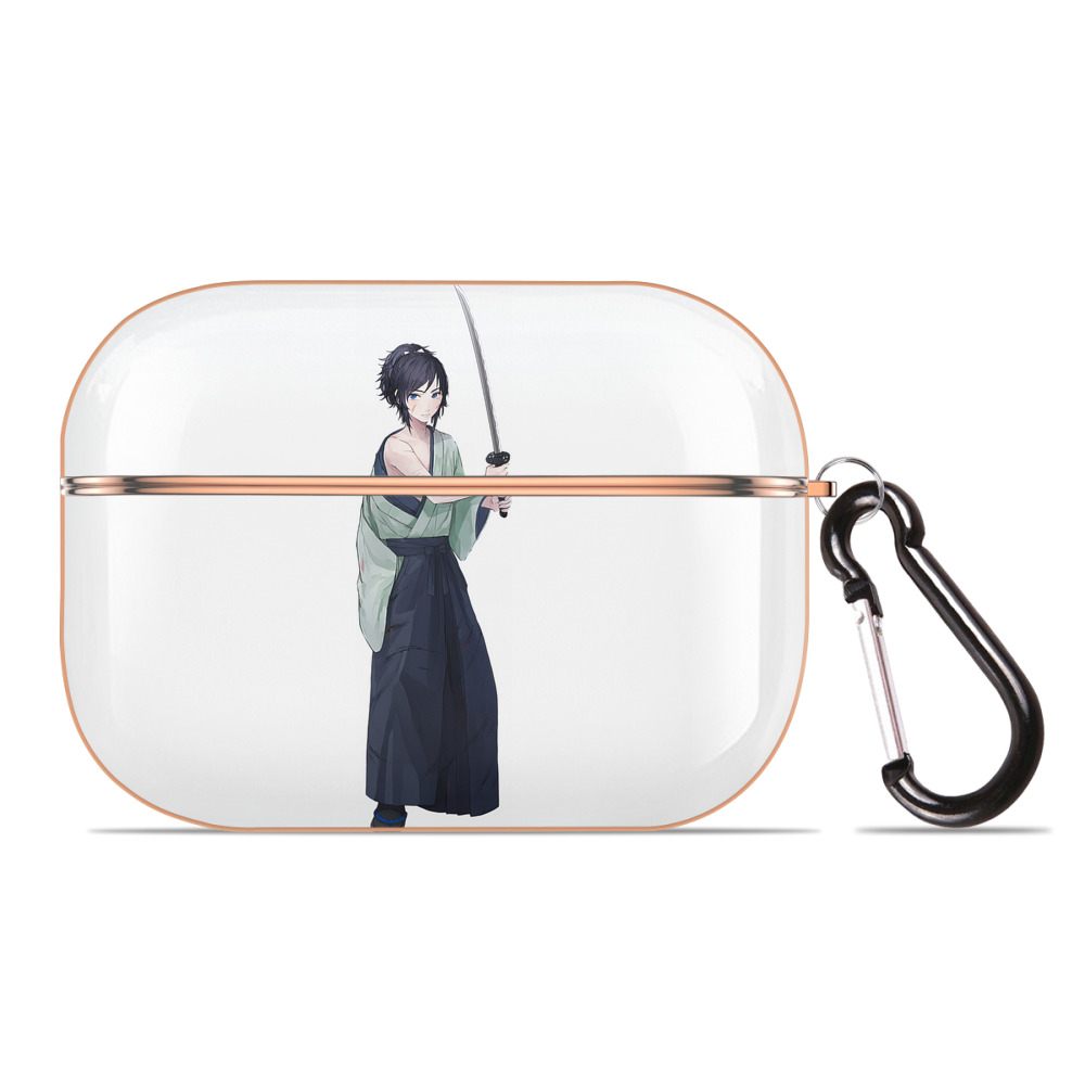（画像用） 刀剣乱舞 Touken Ranbu 【AirPods Pro用】ハードシェル保護ケース｜耐衝撃・防指紋・カラビナ付き商品仕様
