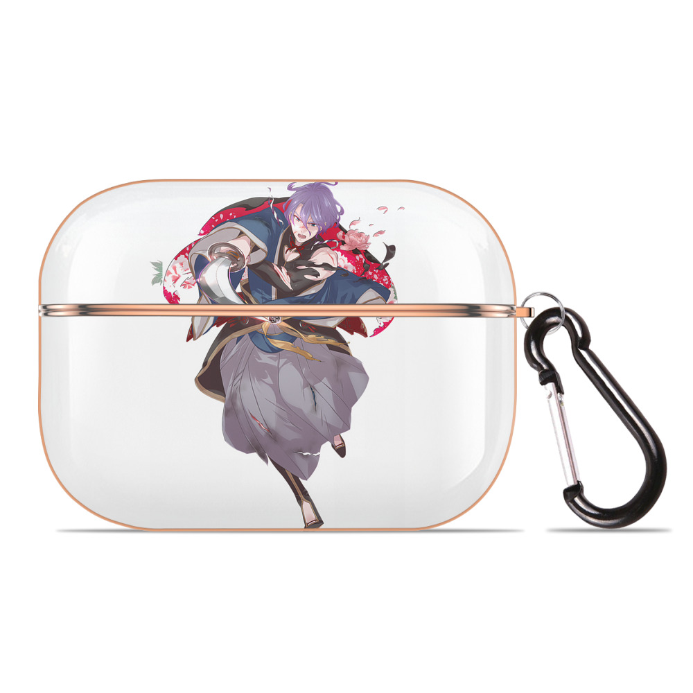 （画像用） 刀剣乱舞 Touken Ranbu 【AirPods Pro用】ハードシェル保護ケース｜耐衝撃・防指紋・カラビナ付き商品仕様